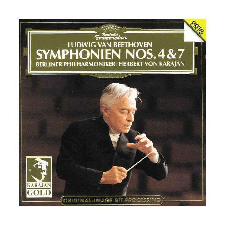 Ludwig van Beethoven, Berliner Philharmoniker, Herbert von Karajan: Symphonien Nos. 4 e 7